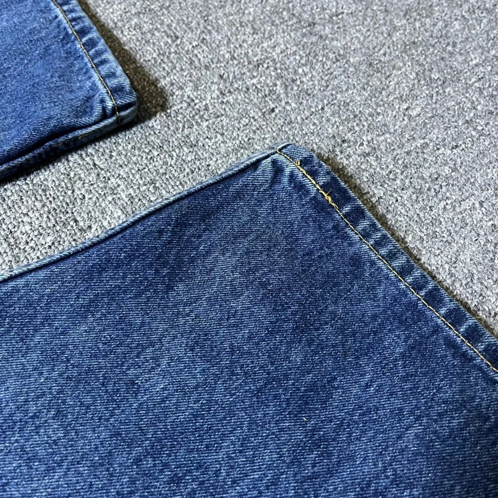 Levi's 505 Regular Fit Jeans W40 L32 Blue Denim Straight Leg Workwear